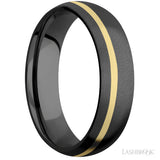 Lashbrook Wedding Band, Lashbrook, and Zirconium Wedding Band Z6D11OC/14KY