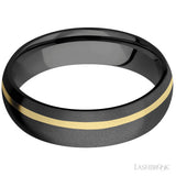 Lashbrook Wedding Band, Lashbrook, and Zirconium Wedding Band Z6D11OC/14KY
