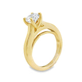 A JAFFE SOLITAIRE SEMI MOUNT