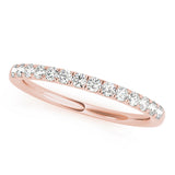 Classic Four Prong Wedding Band