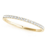 Simple Diamond Wedding Band