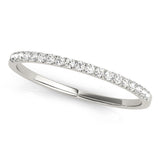 Simple Diamond Wedding Band