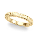 Overnight 14K Gold Designed Wedding Band – Model 51305-W
