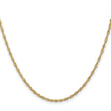 Quality Gold 14KT Yellow Gold Chain – Model 5263-20, 20in Length