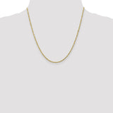 10k Yellow Gold 1.7 mm Singapore Chain 5263-20