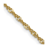 Quality Gold 14KT Yellow Gold Chain – Model 5263-20, 20in Length