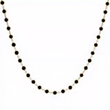 Sabrina Designs Onyx Station Necklace