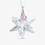 Swarovski 5545450 Medium Shimmer Star Ornament – Crystal Holiday Decoration