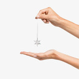 Swarovski 5551837 Classic Shimmer Star Ornament – Small Multicolored Crystal Decoration