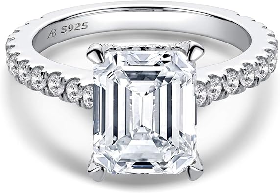 AINUOSHI Engagement Ring for Women