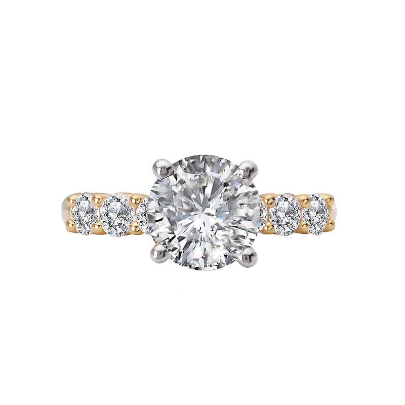 Diamond Semi-Mount Engagement Ring