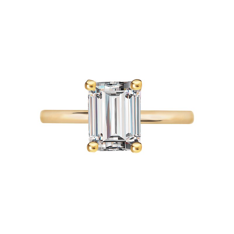 Romance Diamond Hidden Halo Engagement Ring