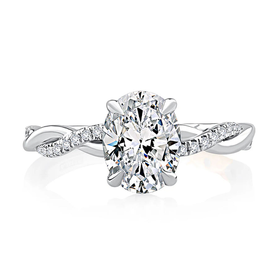 A.JAFFE Diamond Engagement Ring