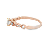 Rose Gold GIA Certified Engagement Ring