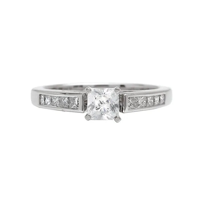 Lavie Peg Head Semi-Mount Diamond Ring