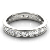 Overnight 84399-.04S7 14K Yellow Gold Lab-Grown Diamond Channel Set Eternity Band (2.07cttw)