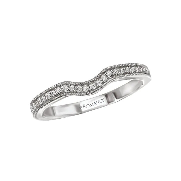 Romance Curved Wedding Band
