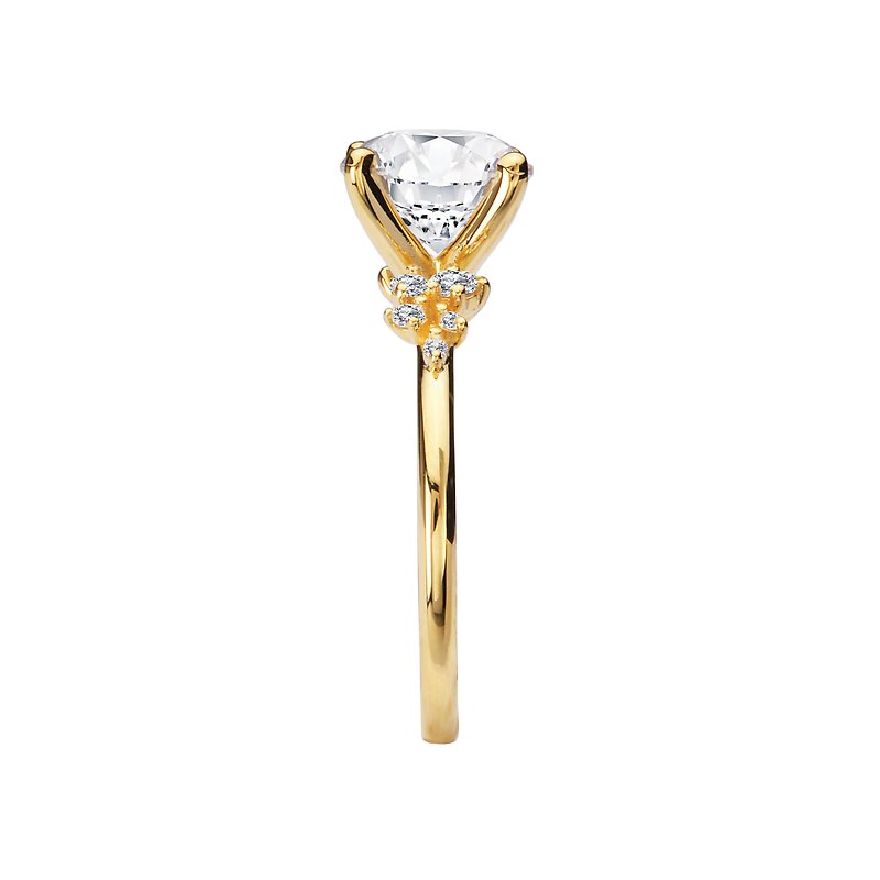 Semi-Mount Diamond Engagement Ring