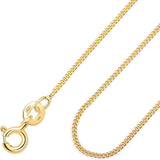 .925 Sterling Silver Gold-Plated Chain – 18"