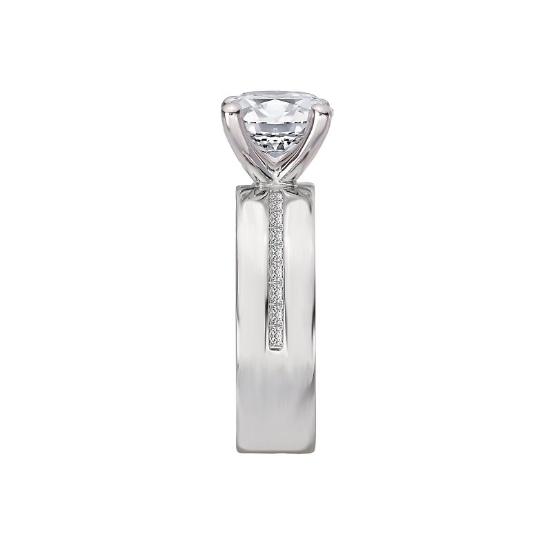 Diamond Semi-Mount Engagement Ring