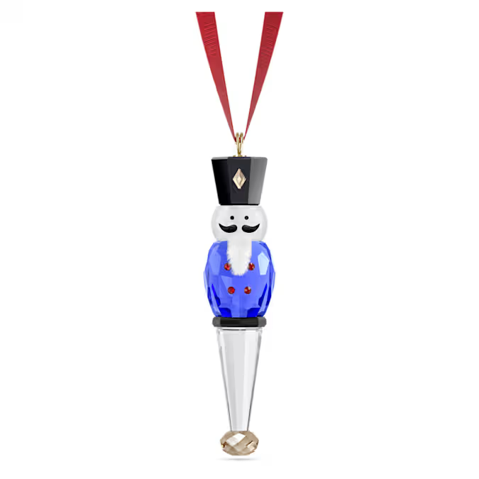Swarovski Holiday Cheers Nutcracker Ornament Blue