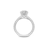 Noam Carver A020-01A Atelier Engagement Ring – 14K/18K Gold, Diamond Accents