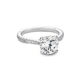 Noam Carver A020-01A Atelier Engagement Ring – 14K/18K Gold, Diamond Accents