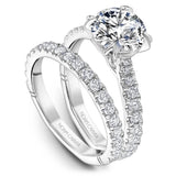 Noam Carver A040-01B Atelier Diamond Engagement Ring – 18K Gold Options