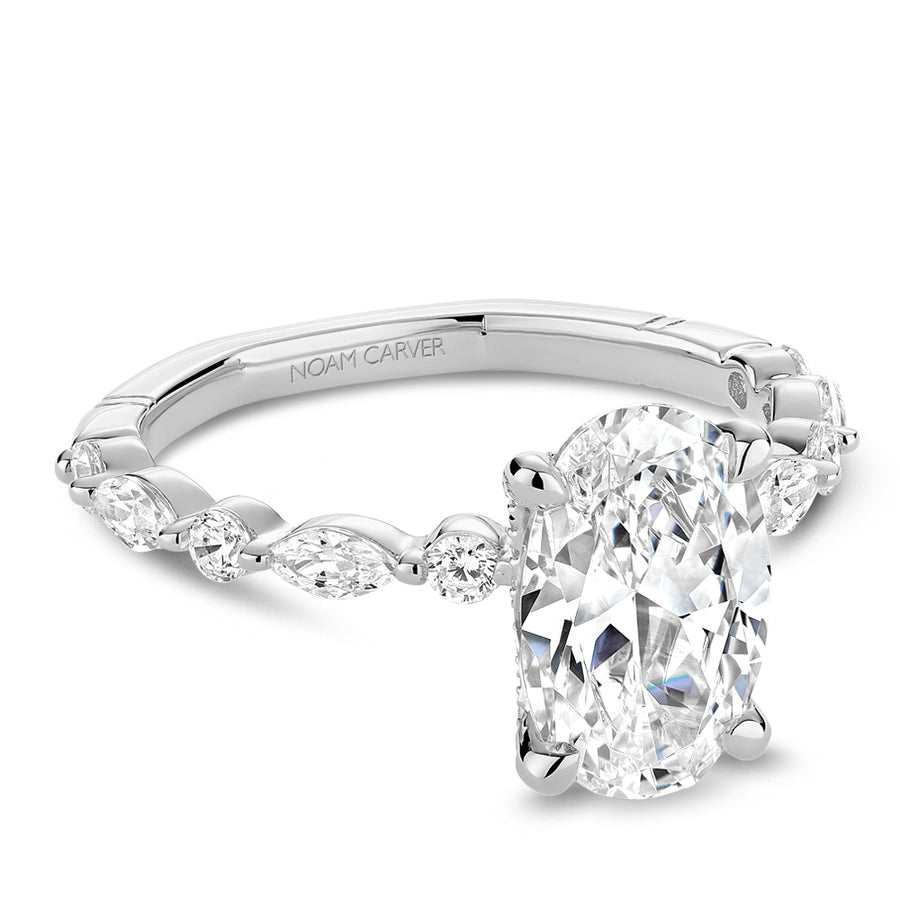 Noam Carver Euro Shank Engagement Ring