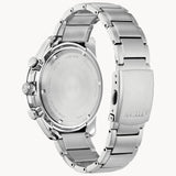 Citizen AT2440-51L – Men’s Eco-Drive Stainless Steel Chronograph Blue Dial Watch