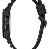 Citizen AT2587-02E Brycen – Men’s Eco-Drive Sport Chronograph Black Dial Silicone Strap Watch