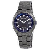 Citizen AW1147-52L Drive Weekender – Men’s Eco-Drive Black Ion-Plated Stainless Steel Blue Dial Watch