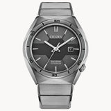 Citizen AW1660-51H Super Titanium Armor – Men’s Eco-Drive Black/Gray Dial Sapphire Crystal Watch