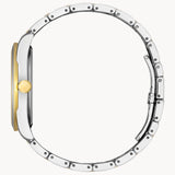 Citizen AW1694-50A Arezzo – Men’s Eco-Drive Two-Tone Stainless Steel White Dial Roman Numeral Watch