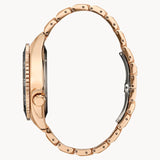 Citizen AW1773-55E Carson Sport Luxury – Men’s Eco-Drive Rose Gold Stainless Steel Black Dial Sapphire Crystal Watch