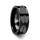 Deer Track Print Black