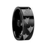Duck Track Print Black