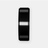 ELYSIUM ARES - BEVELED SOLID BLACK DIAMOND RING