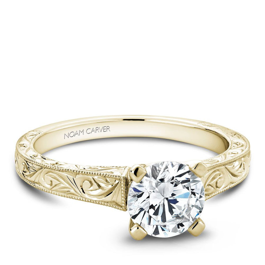 Noam Carver Matching Wedding Band B006-03YME-100A