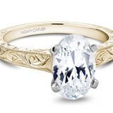 Noam Carver B006-11YME-FCYA 14K Yellow Gold Engagement Ring Setting