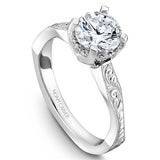 Noam Carver- Vintage Inspired Hidden Halo Diamond Setting