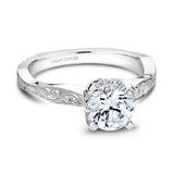 Noam Carver- Vintage Inspired Hidden Halo Diamond Setting