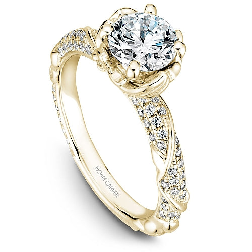 Noam Carver Twisted Vines Engagement Ring