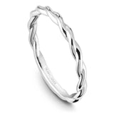 Noam Carver B167-05A Braided Solitaire Wedding Band