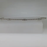 Heera 14K White Gold .33cttw Diamond Bangle – Model BDD5371B