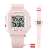 Casio Baby-G BGD10L-4 – Pink Digital Women’s Watch, Shock Resistant, 100m Water Resistant
