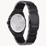 Citizen BJ6535-51E Drive Weekender – Men’s Eco-Drive Black Ion-Plated Stainless Steel Black Dial 41mm Watch