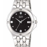 Citizen BK0580-52E – Men’s Stainless Steel Quartz Black Dial Date Watch