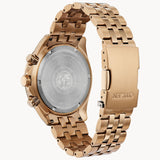 Citizen BL5563-58E Brycen – Men’s Eco-Drive Rose Gold Stainless Steel Black Dial Perpetual Chronograph Watch