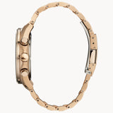 Citizen BL5563-58E Brycen – Men’s Eco-Drive Rose Gold Stainless Steel Black Dial Perpetual Chronograph Watch